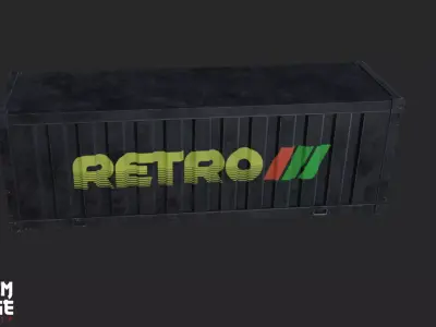Shipping Cargo Container 3D model