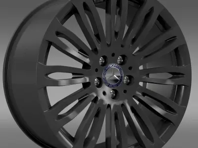 Mercedes Benz S 600 rim 3D model