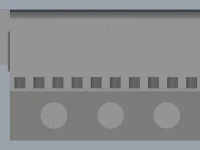 Hydraulic Plate Cutting Machine 3D model