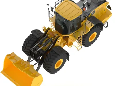 John Deere 844 P-Tier Wheel Loader 3D model