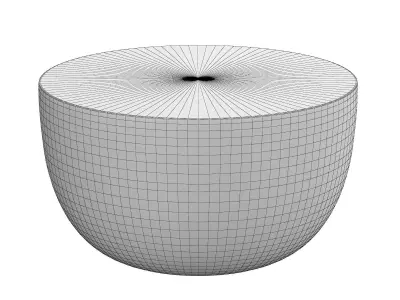 BASIL OUTDOOR END TABLE 3D model