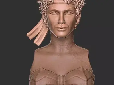 Kitiara Mythic Legions Head 3D print model