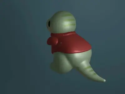 Dino Sweater Free 3D print model