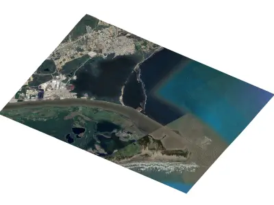 Bocas de Ceniza 3D model