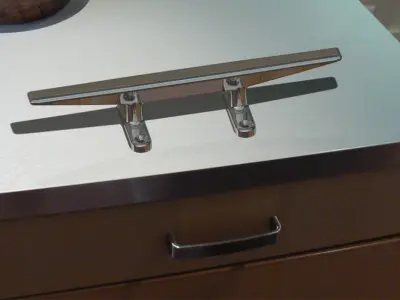 Ship cleat Free 3D model