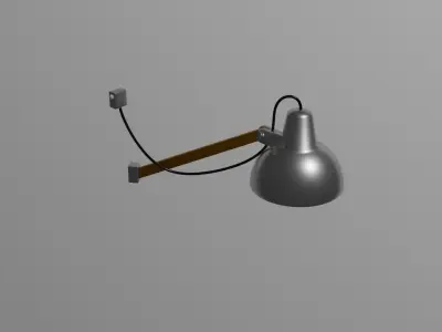 Industrial lamp Free 3D model buy