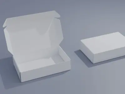 Packaging product box03 3D model