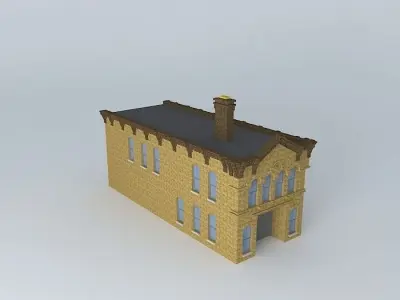 Stn 1  Minneapolis Former Fire Station 1  built in 1879 Free 3D model