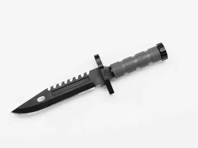 Tactical Knife Free 3D model purchase