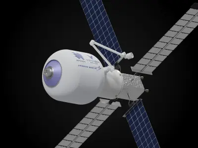 Nanoracks Starlab 2021 3D model