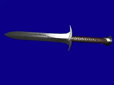The Sting Melee Weapon Low-poly 3D model