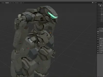 scifi-model558 3D model