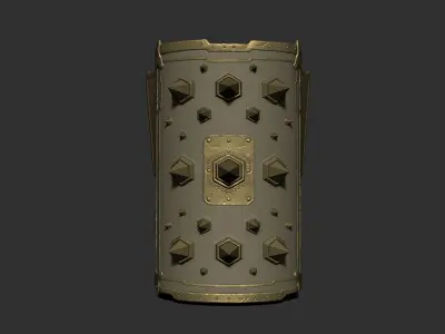 Scutum omsx II 3D model