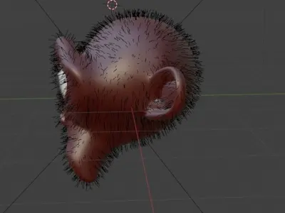 Monkey 3D model purchase