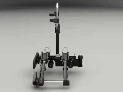 Bicycle Towbar Carrier 3D model