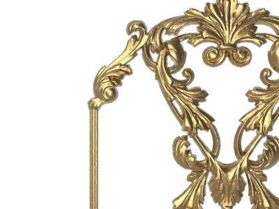 decorative pattern ready for 3D printing 3D model 79