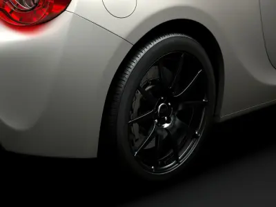 Scion TRD 2020 wheel 3D model