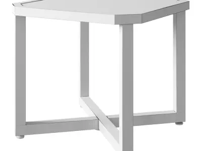 OVE Melbourne 3 pieces Patio Table 3D model