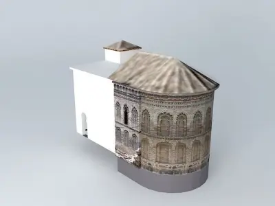 Mosque of Christ of the Light Free 3D model