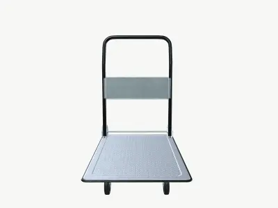 Platform Dolly Low-poly 3D model