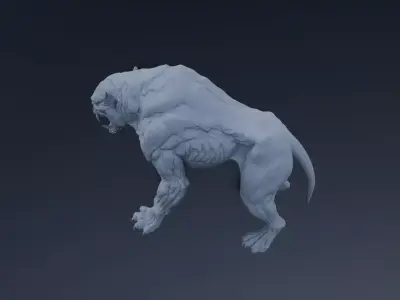 Mutant Dog 3D model