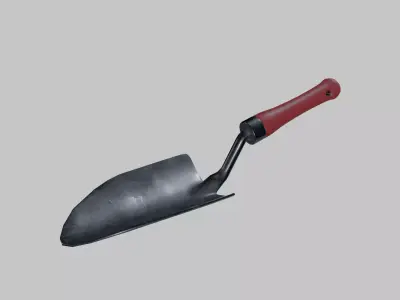 Trowel Low-poly 3D model purchase