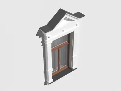 Classic Window 3D model