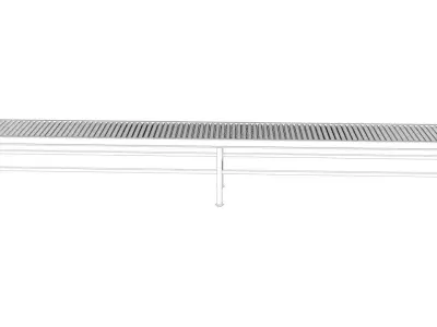 Roller Conveyor Low-poly 3D model purchase