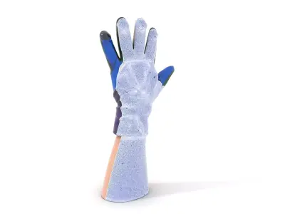 Colorful Sports Glove Model Pack Low-poly 3D model