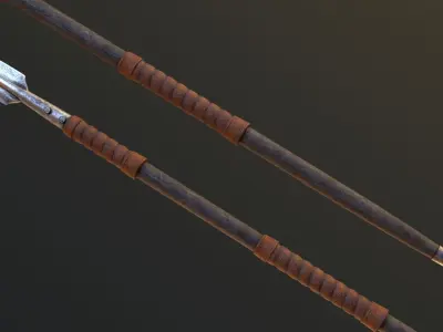 Medieval Weapon Pack Low-poly 3D model order