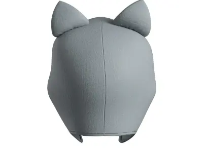 Kids Mouse Beanie 3D model