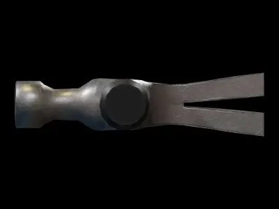 Hammer Low-poly 3D model get
