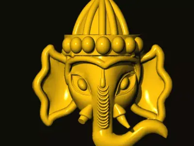 ganesh ganesha 3D print model