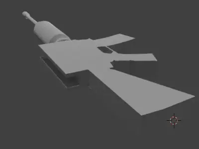 Gun pack Free low-poly 3D model