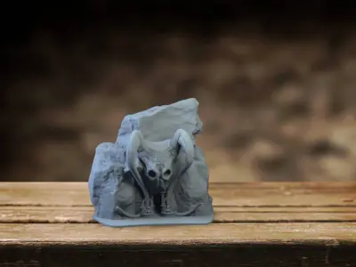 Dungeon Shadow land  3D print model