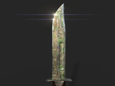Military Knife 3D model order
