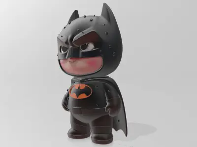 Chibi Batman 3D Model 3D model