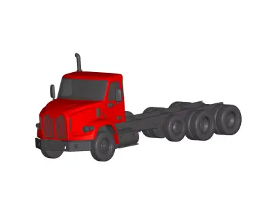 Autocar DC-64 Truck   3D model