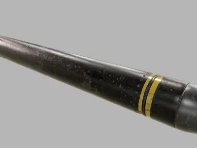 Torpedo bomb Low-poly 3D model