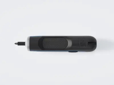 High-Quality 3D Model of Electric Screwdriver 3D model
