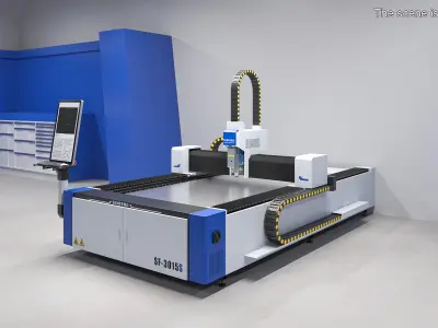  Senfeng SF3015S Sheet Metal Laser Cutting Machine 