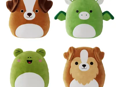 Plush Toys 26 3D model