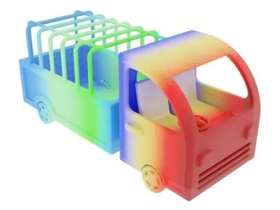 Truck  CFD 3D Image 3D model