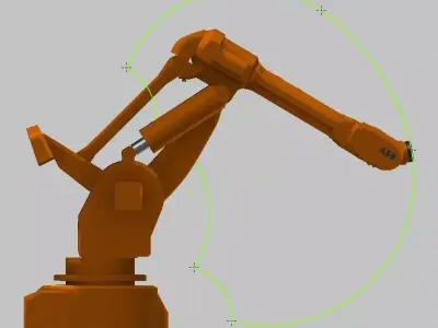 Robot Industrial ABB IRB 6400 M97  3D print model