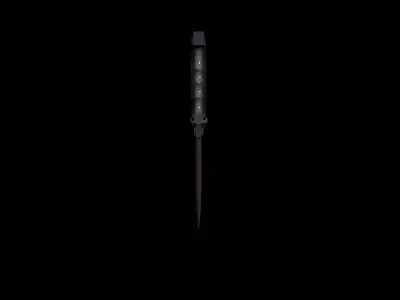 tactical dagger 3d model 3D model