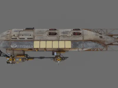 Fallout - The Prydwen 3D model
