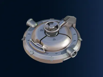 Hard-Surface Kitbash Hatches 3D model