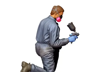 N3 Car Painter 3D print model