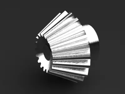 TutorialMaking a Bevel Gear in Catia V5 Free 3D model