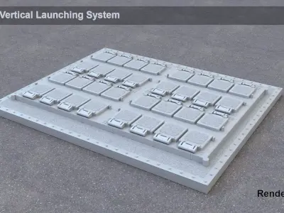 Mark 41 Vertical Launching System  3D model